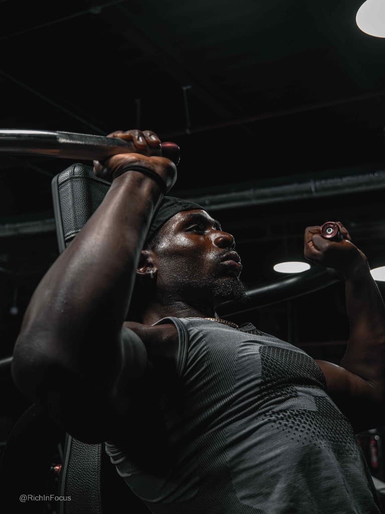 PT Moses personal training session